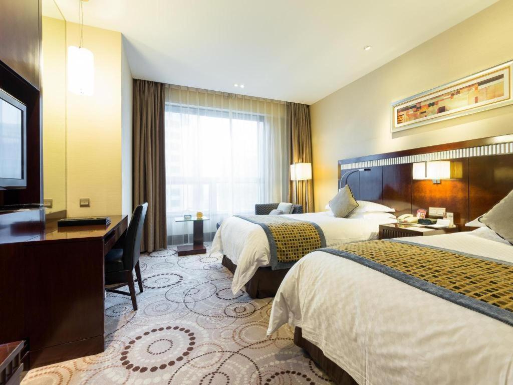 Grand Soluxe Zhongyou Hotel Şanghay Dış mekan fotoğraf