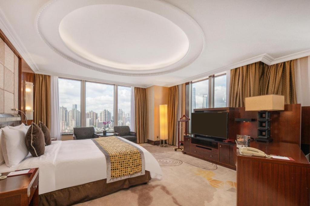 Grand Soluxe Zhongyou Hotel Şanghay Dış mekan fotoğraf