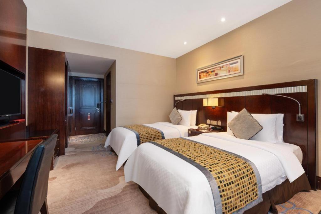 Grand Soluxe Zhongyou Hotel Şanghay Dış mekan fotoğraf