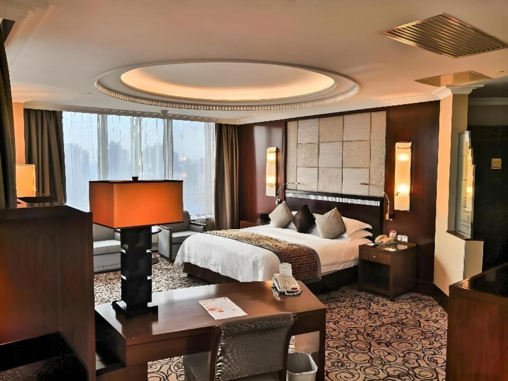 Grand Soluxe Zhongyou Hotel Şanghay Dış mekan fotoğraf