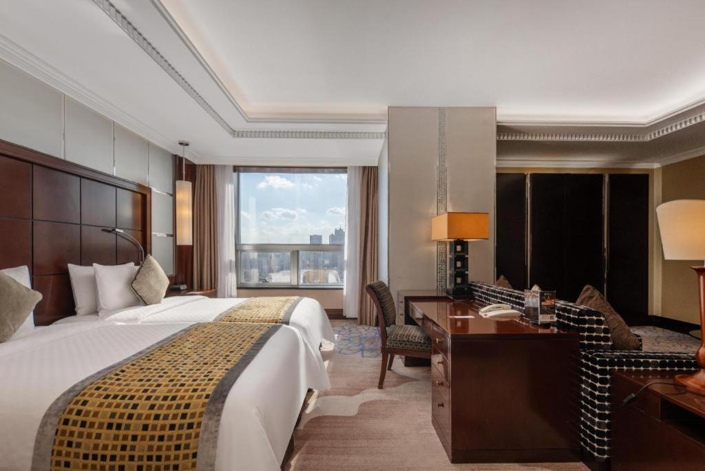 Grand Soluxe Zhongyou Hotel Şanghay Dış mekan fotoğraf