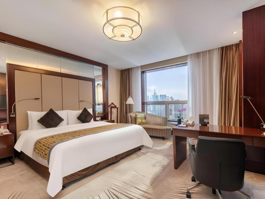 Grand Soluxe Zhongyou Hotel Şanghay Dış mekan fotoğraf