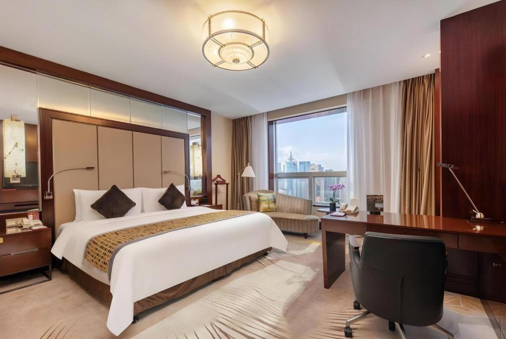 Grand Soluxe Zhongyou Hotel Şanghay Dış mekan fotoğraf